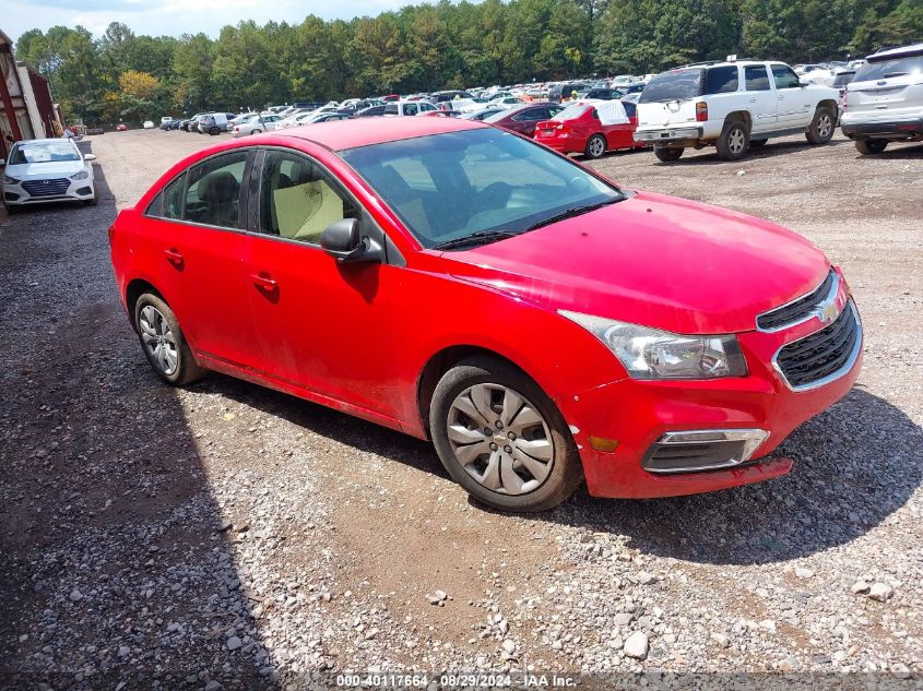 1G1PC5SH1G7108742 2016 Chevrolet Cruze Limited Ls Auto