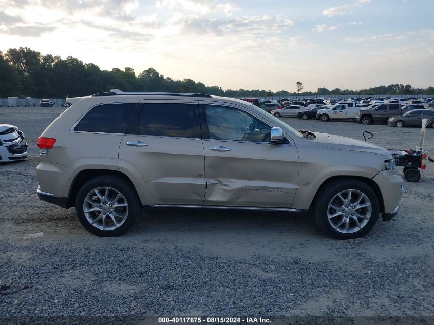 2014 Jeep Grand Cherokee Summit VIN: 1C4RJEJG4EC427717 Lot: 40117675