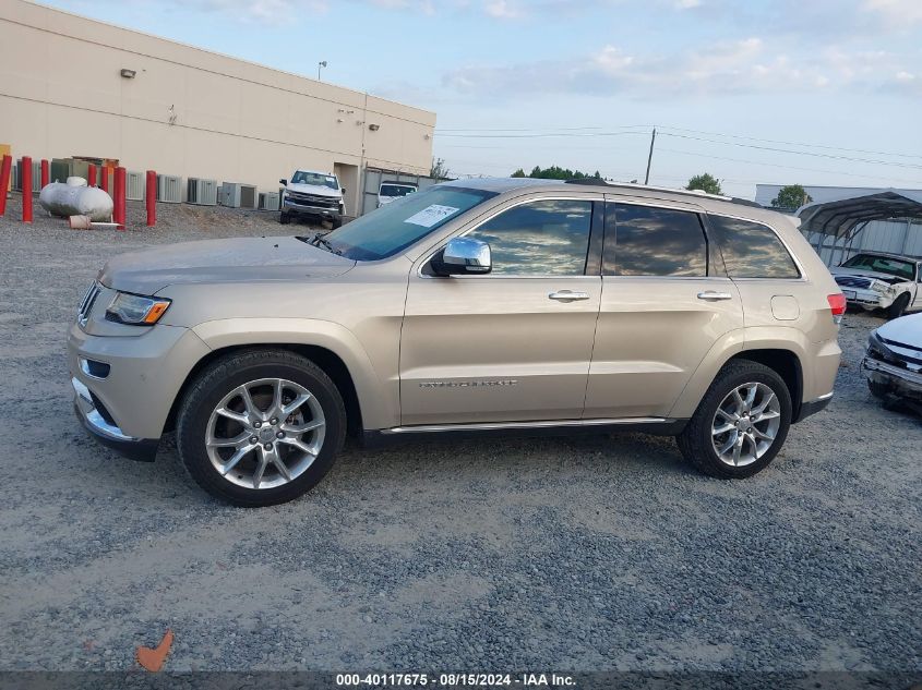 2014 Jeep Grand Cherokee Summit VIN: 1C4RJEJG4EC427717 Lot: 40117675