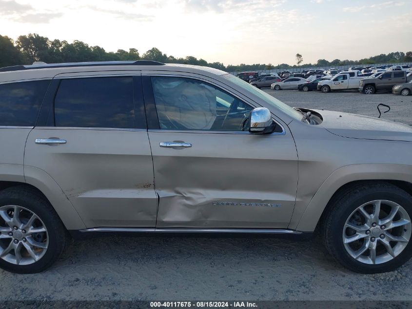 2014 Jeep Grand Cherokee Summit VIN: 1C4RJEJG4EC427717 Lot: 40117675