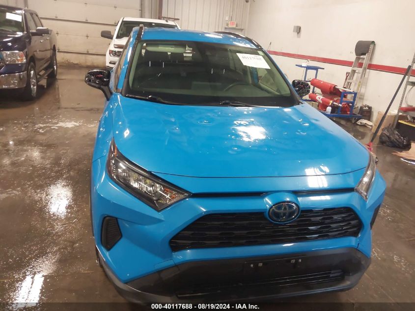 2021 Toyota Rav4 Hybrid Le VIN: JTMLWRFV8MD119609 Lot: 40117688