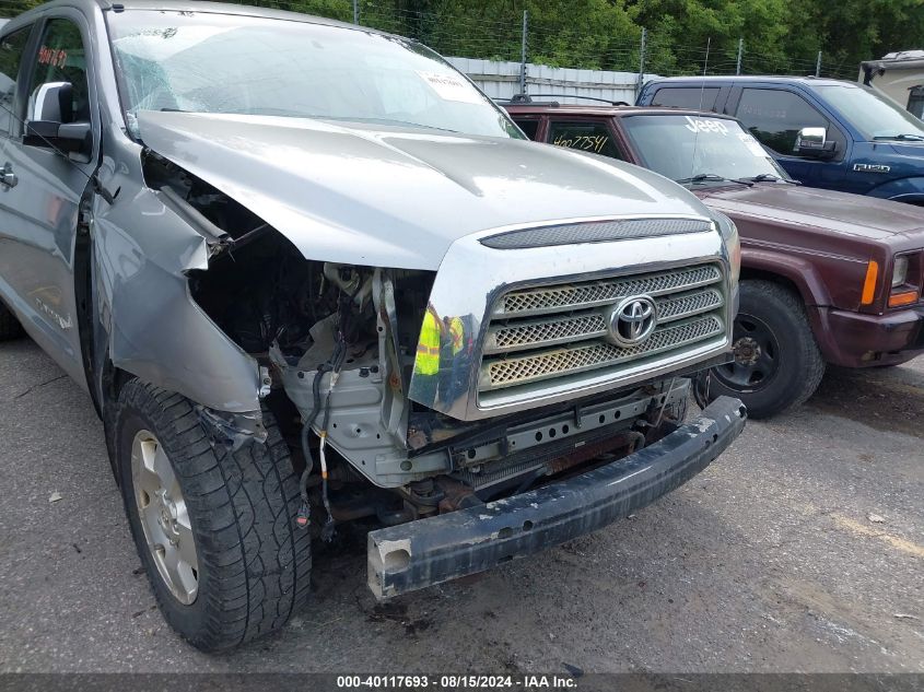 2007 Toyota Tundra Limited 5.7L V8 VIN: 5TBDV58197S480696 Lot: 40117693