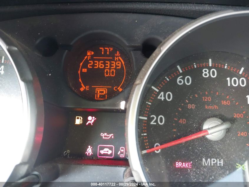 2009 Nissan Rogue Sl VIN: JN8AS58TX9W040756 Lot: 40117722