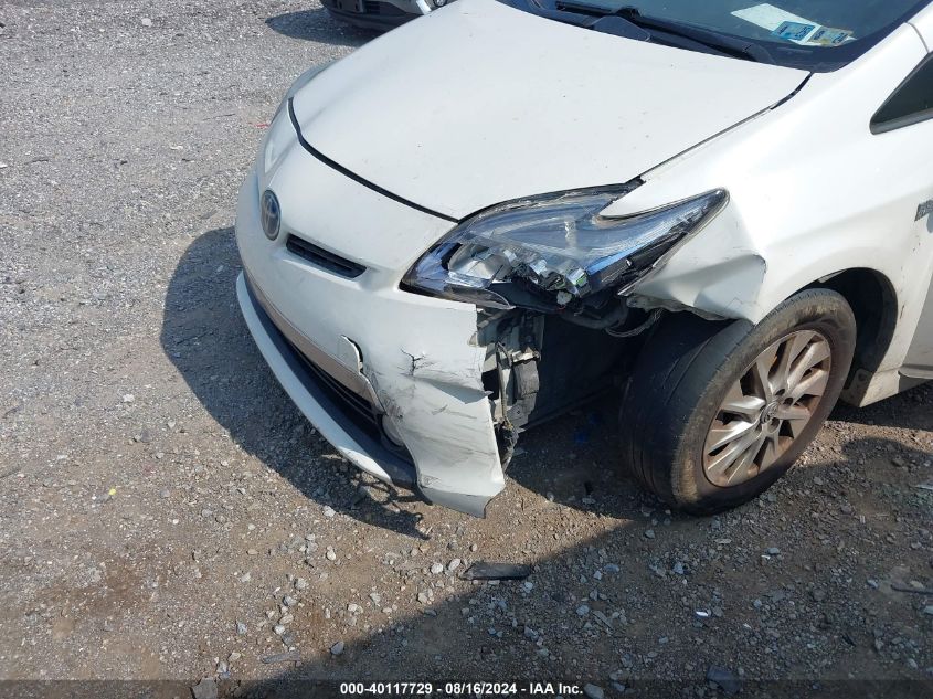 2012 Toyota Prius Plug-In Advanced VIN: JTDKN3DPXC3004238 Lot: 40117729