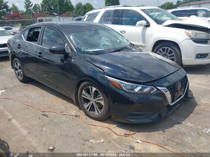 2022 Nissan Sentra Sv Xtronic Cvt VIN: 3N1AB8CVXNY204728 Lot: 40117766