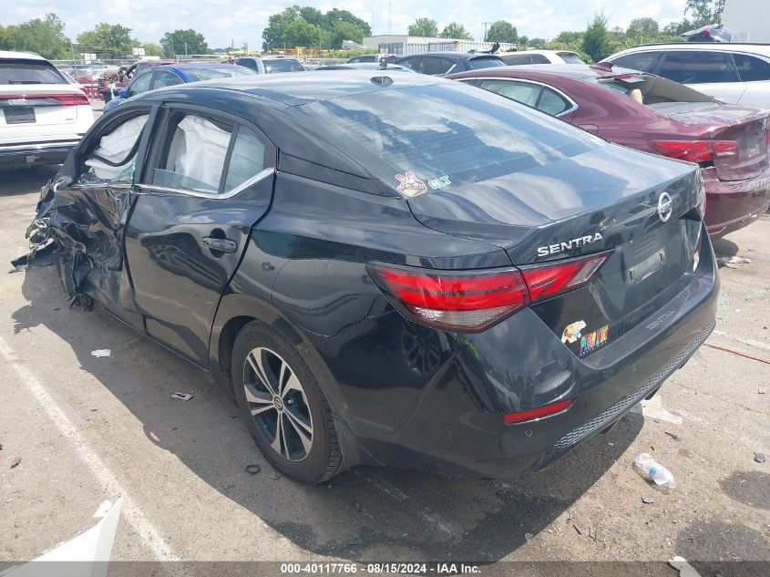 2022 Nissan Sentra Sv Xtronic Cvt VIN: 3N1AB8CVXNY204728 Lot: 40117766