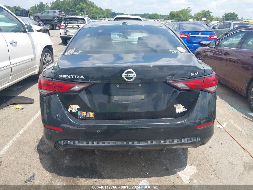 2022 Nissan Sentra Sv Xtronic Cvt VIN: 3N1AB8CVXNY204728 Lot: 40117766