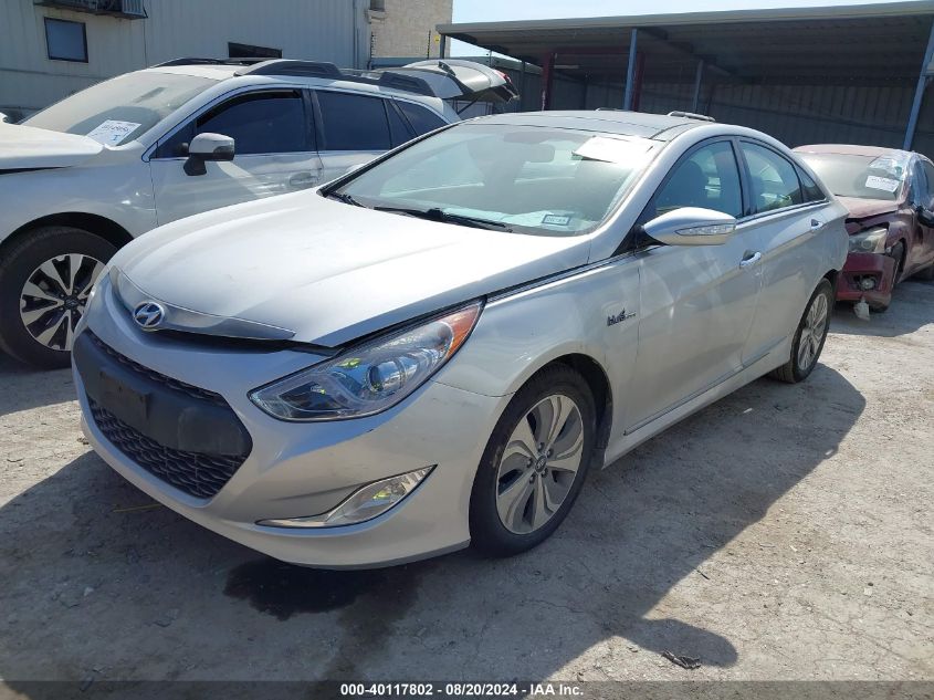 2015 Hyundai Sonata Hybrid Hybrid/Limited VIN: KMHEC4A42FA135629 Lot: 40117802