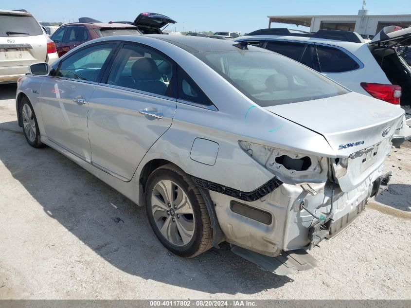 2015 Hyundai Sonata Hybrid Hybrid/Limited VIN: KMHEC4A42FA135629 Lot: 40117802