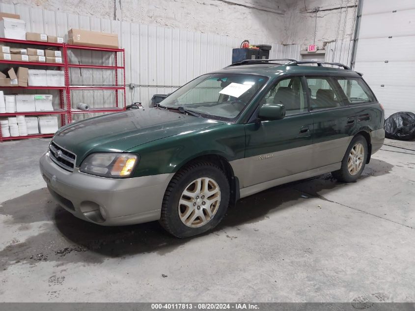 2000 Subaru Legacy Outback Limited VIN: 4S3BH6868Y6658073 Lot: 40117813