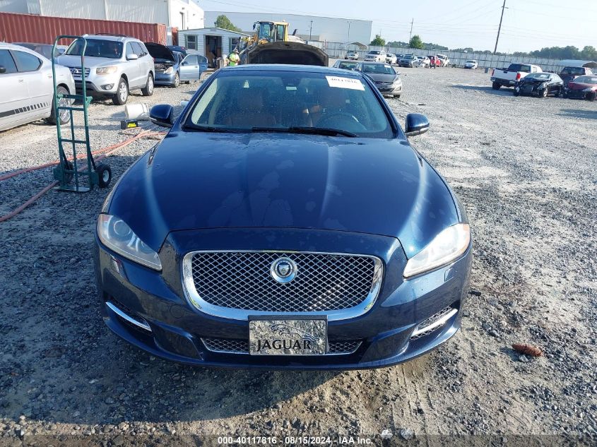 2011 Jaguar Xj Xjl Supercharged VIN: SAJWA2GE9BMV06878 Lot: 40117816