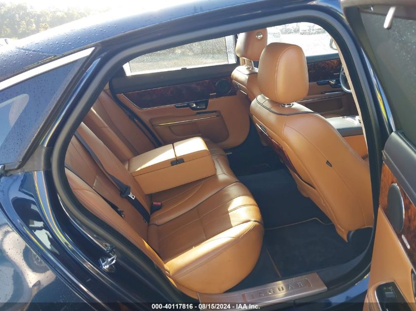 2011 Jaguar Xj Xjl Supercharged VIN: SAJWA2GE9BMV06878 Lot: 40117816