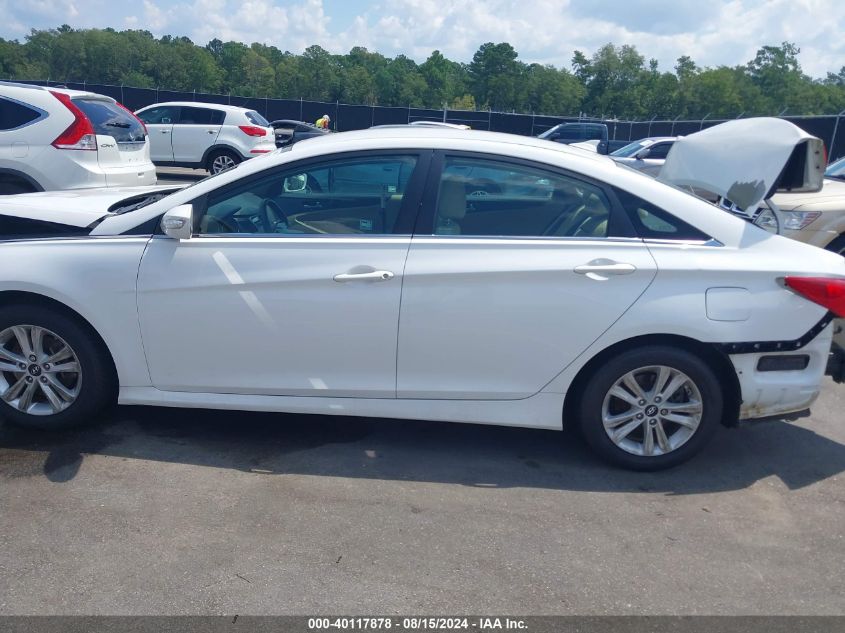 2014 HYUNDAI SONATA GLS - 5NPEB4AC6EH932763