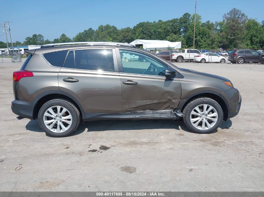 2013 Toyota Rav4 Limited VIN: 2T3DFREV5DW039015 Lot: 40117885