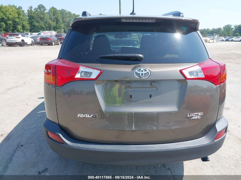 2013 Toyota Rav4 Limited VIN: 2T3DFREV5DW039015 Lot: 40117885