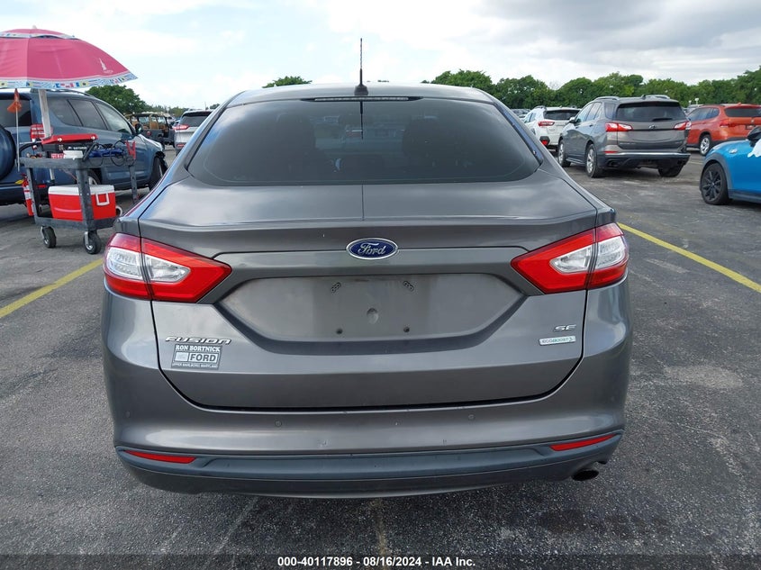 2013 Ford Fusion Se VIN: 3FA6P0HR3DR266102 Lot: 40117896