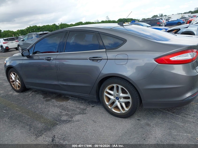 2013 Ford Fusion Se VIN: 3FA6P0HR3DR266102 Lot: 40117896