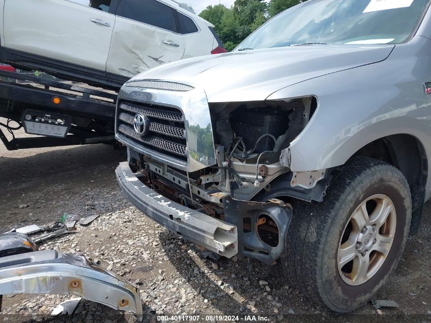 2008 Toyota Tundra Sr5 5.7L V8 VIN: 5TFDV54148X066606 Lot: 40117907