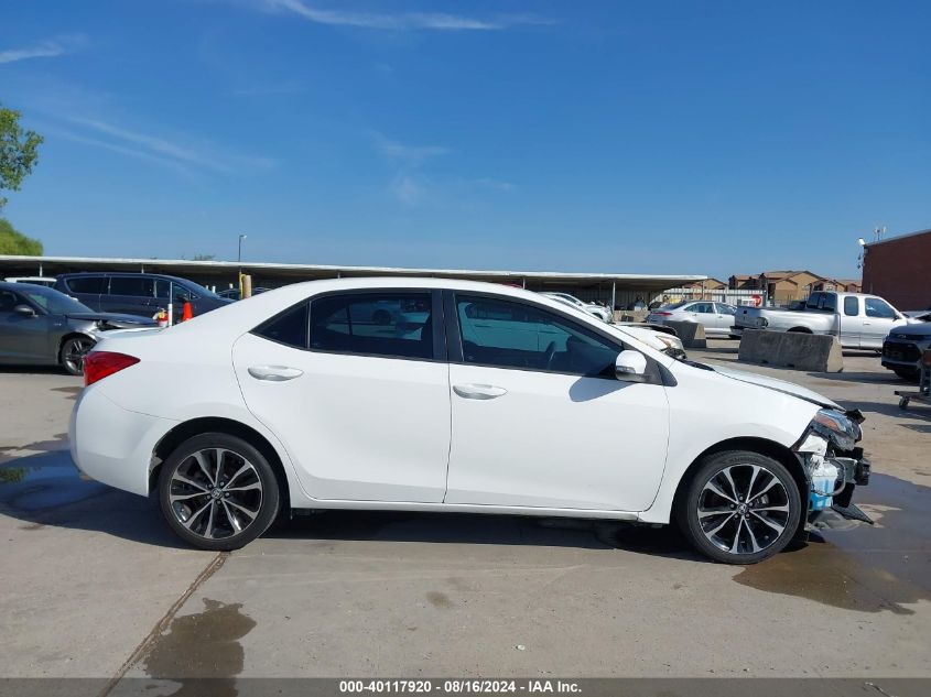 2019 Toyota Corolla Se VIN: 5YFBURHE3KP905682 Lot: 40117920