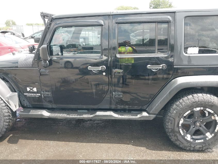 2007 Jeep Wrangler Unlimited X VIN: 1J4GB39177L124968 Lot: 40117927