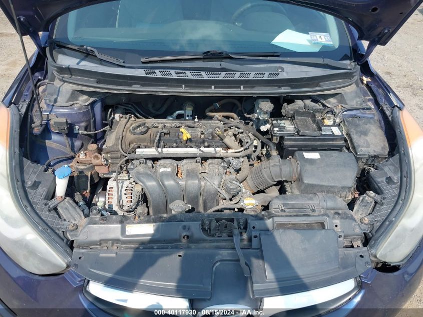 2011 Hyundai Elantra Gls VIN: 5NPDH4AEXBH013338 Lot: 40117930