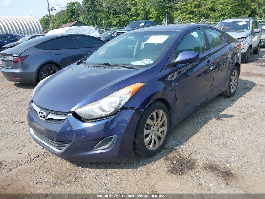 2011 Hyundai Elantra Gls VIN: 5NPDH4AEXBH013338 Lot: 40117930
