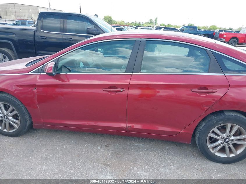2016 Hyundai Sonata Se VIN: 5NPE24AFXGH368385 Lot: 40117932
