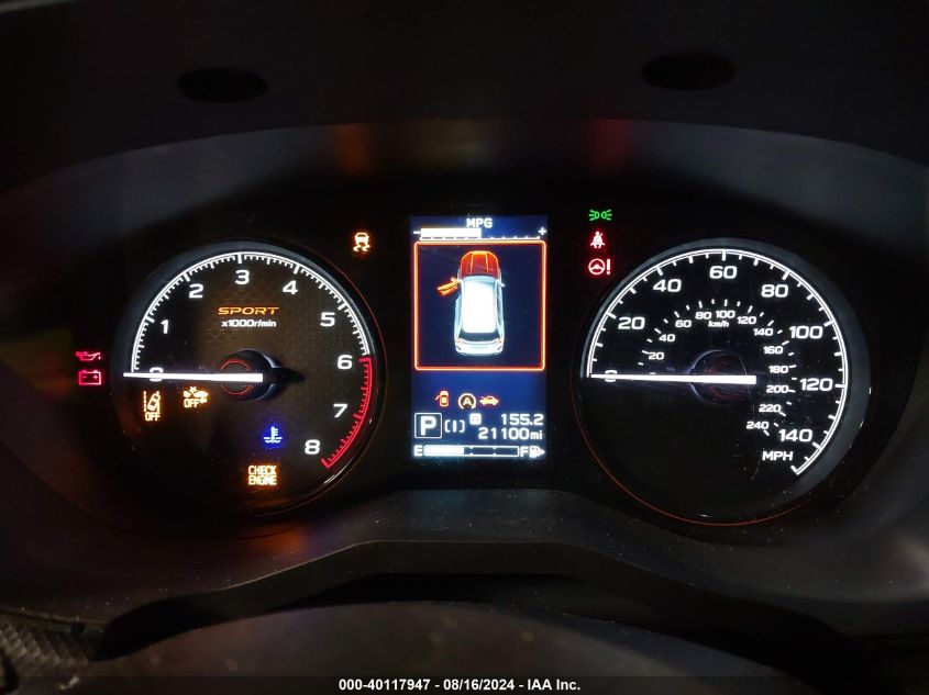 2021 Subaru Forester Sport VIN: JF2SKALC2MH457237 Lot: 40117947