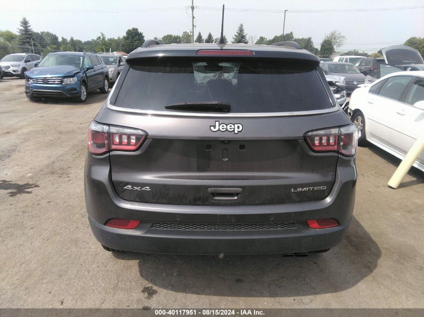 2021 Jeep Compass Limited 4X4 VIN: 3C4NJDCB9MT516437 Lot: 40117951