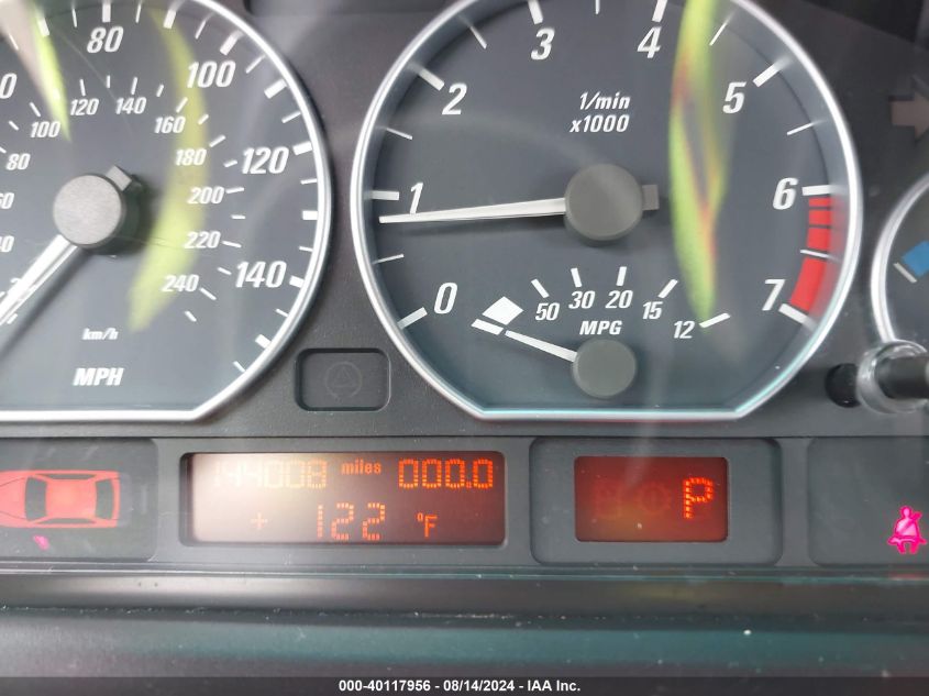 2003 BMW 330Ci VIN: WBABS534X3JU98928 Lot: 40117956