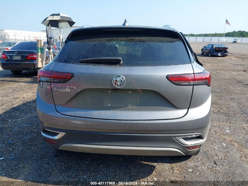 2021 Buick Envision Fwd Preferred VIN: LRBAZLR46MD109867 Lot: 40117969