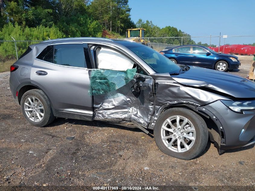 2021 Buick Envision Fwd Preferred VIN: LRBAZLR46MD109867 Lot: 40117969