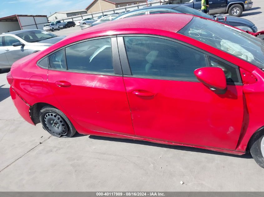 2019 Chevrolet Cruze Ls VIN: 1G1BC5SM9K7126793 Lot: 40117989