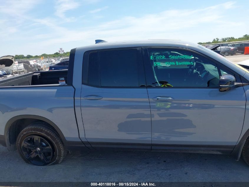 2023 Honda Ridgeline Black Edition VIN: 5FPYK3F89PB066089 Lot: 40118016