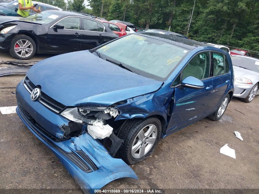 3VW217AUXHM051155 2017 VOLKSWAGEN GOLF - Image 2