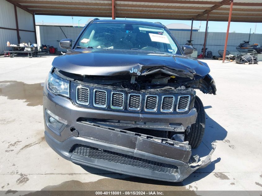 2017 Jeep New Compass Latitude Fwd VIN: 3C4NJCBB6HT575642 Lot: 40118081