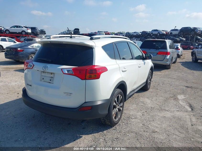 2015 TOYOTA RAV4 LIMITED - JTMDFREV0FD157781