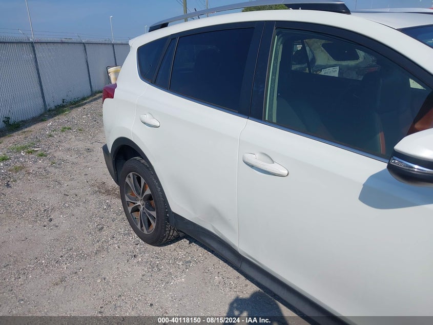 2015 TOYOTA RAV4 LIMITED - JTMDFREV0FD157781