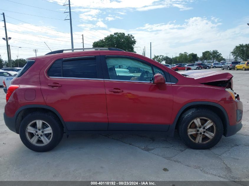 2015 Chevrolet Trax Lt VIN: KL7CJLSB0FB062891 Lot: 40118192