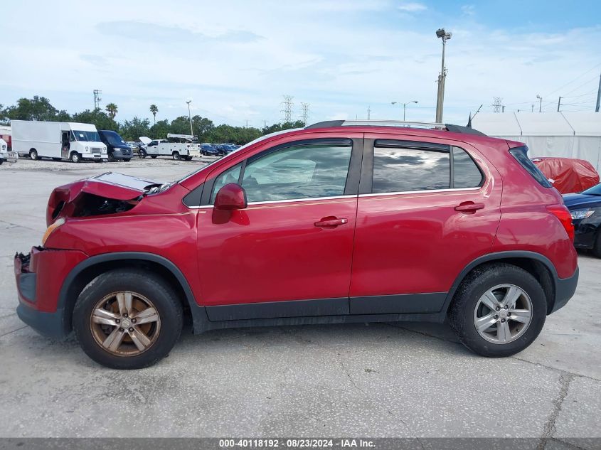 2015 Chevrolet Trax Lt VIN: KL7CJLSB0FB062891 Lot: 40118192