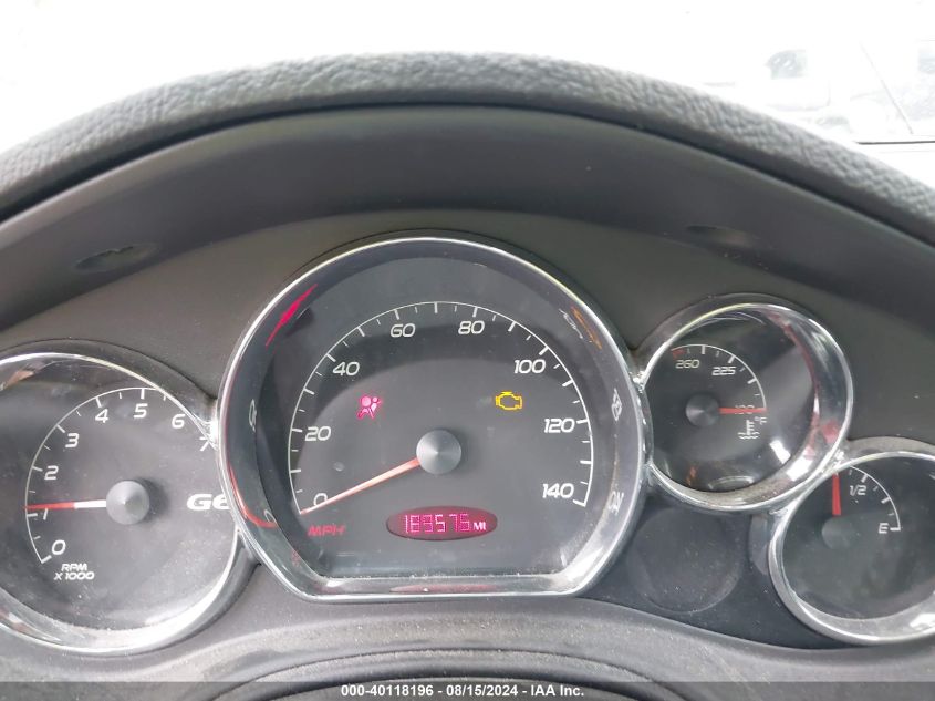 1G2ZH36N894100894 2009 Pontiac G6 Gt