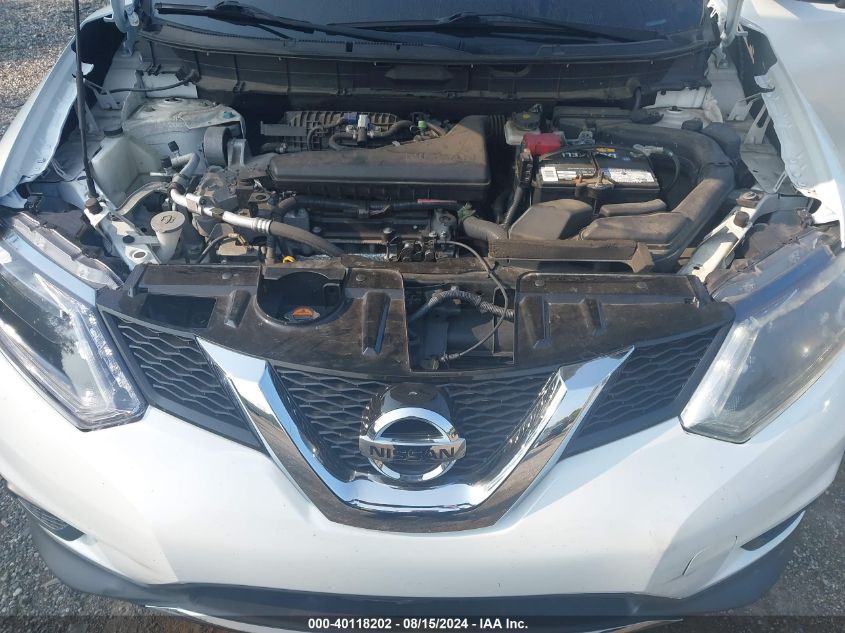 2015 Nissan Rogue Sv VIN: 5N1AT2MV2FC848090 Lot: 40118202