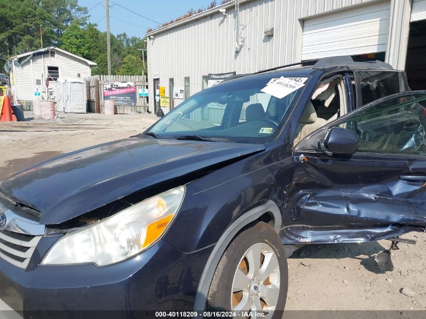 2012 Subaru Outback 2.5I Limited VIN: 4S4BRBLC4C3260450 Lot: 40118209