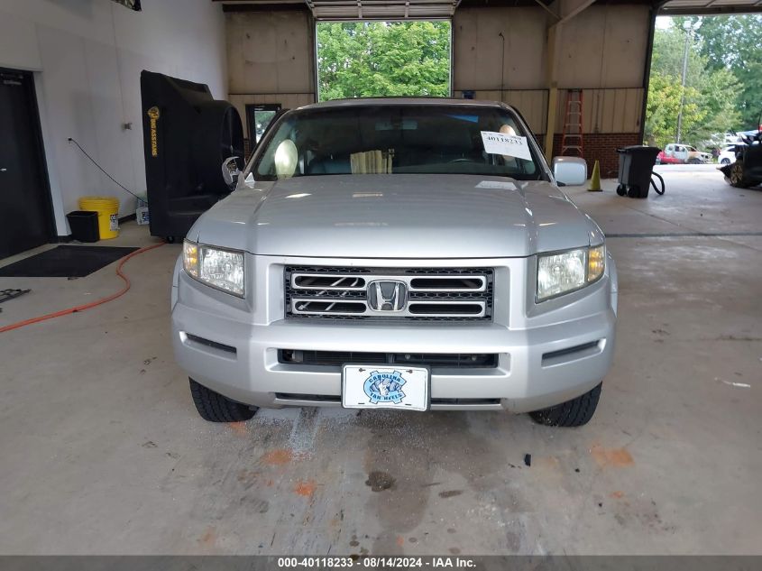 2006 Honda Ridgeline Rtl VIN: 2HJYK16546H553806 Lot: 40118233