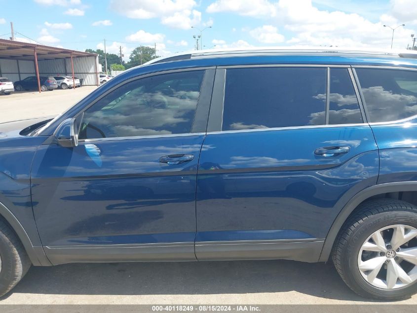 2018 Volkswagen Atlas 3.6L V6 Se/3.6L V6 Se W/Technology VIN: 1V2DR2CAXJC531325 Lot: 40118249