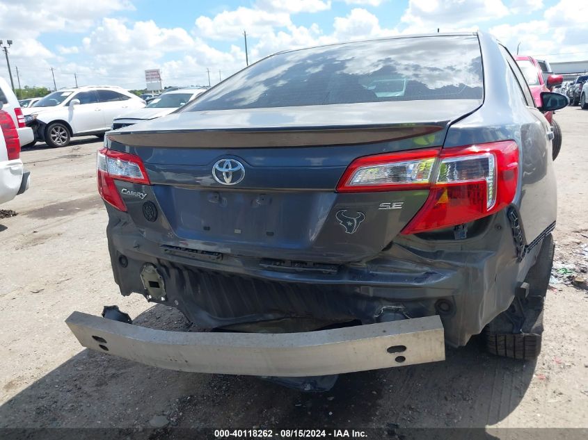 2013 Toyota Camry Se VIN: 4T1BF1FK7DU264400 Lot: 40118262