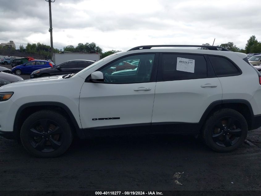 2019 Jeep Cherokee Altitude 4X4 VIN: 1C4PJMLB5KD482301 Lot: 40118277