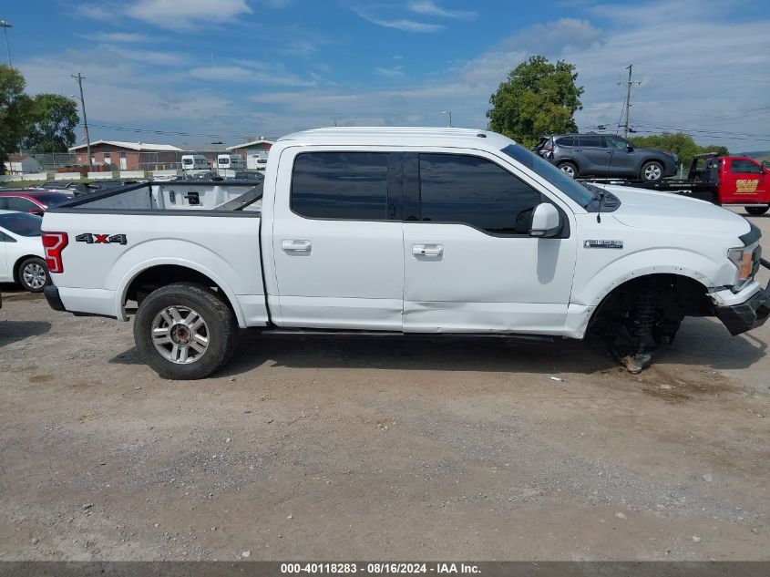 2018 Ford F-150 Lariat VIN: 1FTEW1E55JFD15406 Lot: 40118283