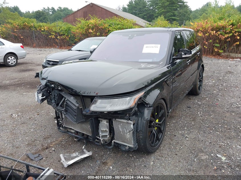 Vin: salwg2rv5ja403024, lot: 40606029, land rover range rover sport se 20182
