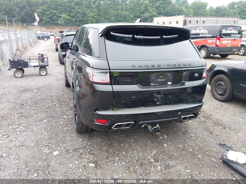 Vin: salwg2rv5ja403024, lot: 40606029, land rover range rover sport se 20183